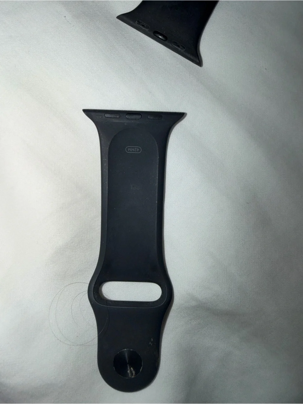 42mm Black Apple Sport Band - S/M